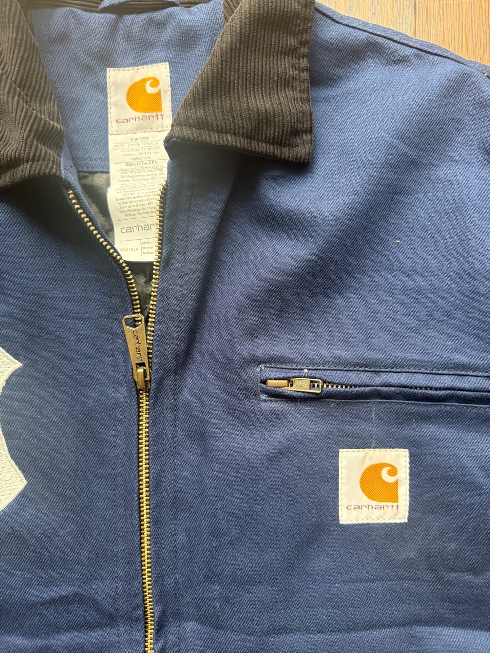 REWORKED CARHARTT YANKEE JACKET NWT - Picture 4 of 6